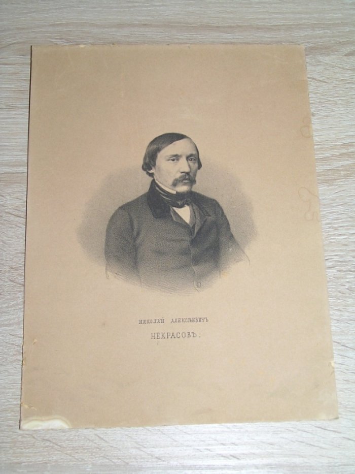 Николай Алексеевич Некрасов. Портрет.