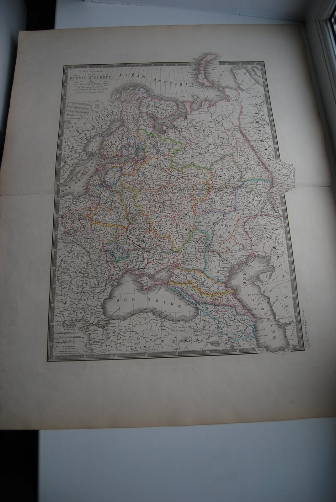 Carte Generale de la Russie D Europe, du Royaume de Pologne.