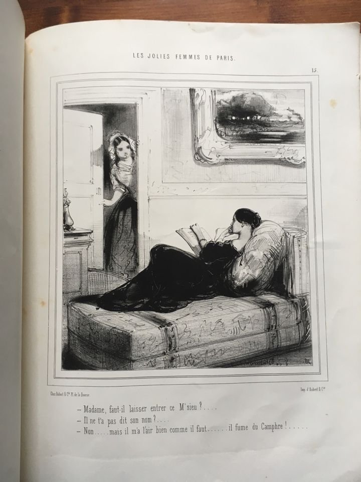 L. Beamont Jolies femmes de Paris/Красавицы Парижа. 20 литографий на отдельных листах (полная серия)