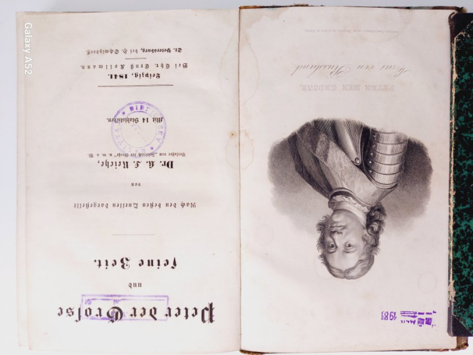 Chr. E. Kollmann. Peter der Grosse und seine Zeit. /Петр Великий и его время./