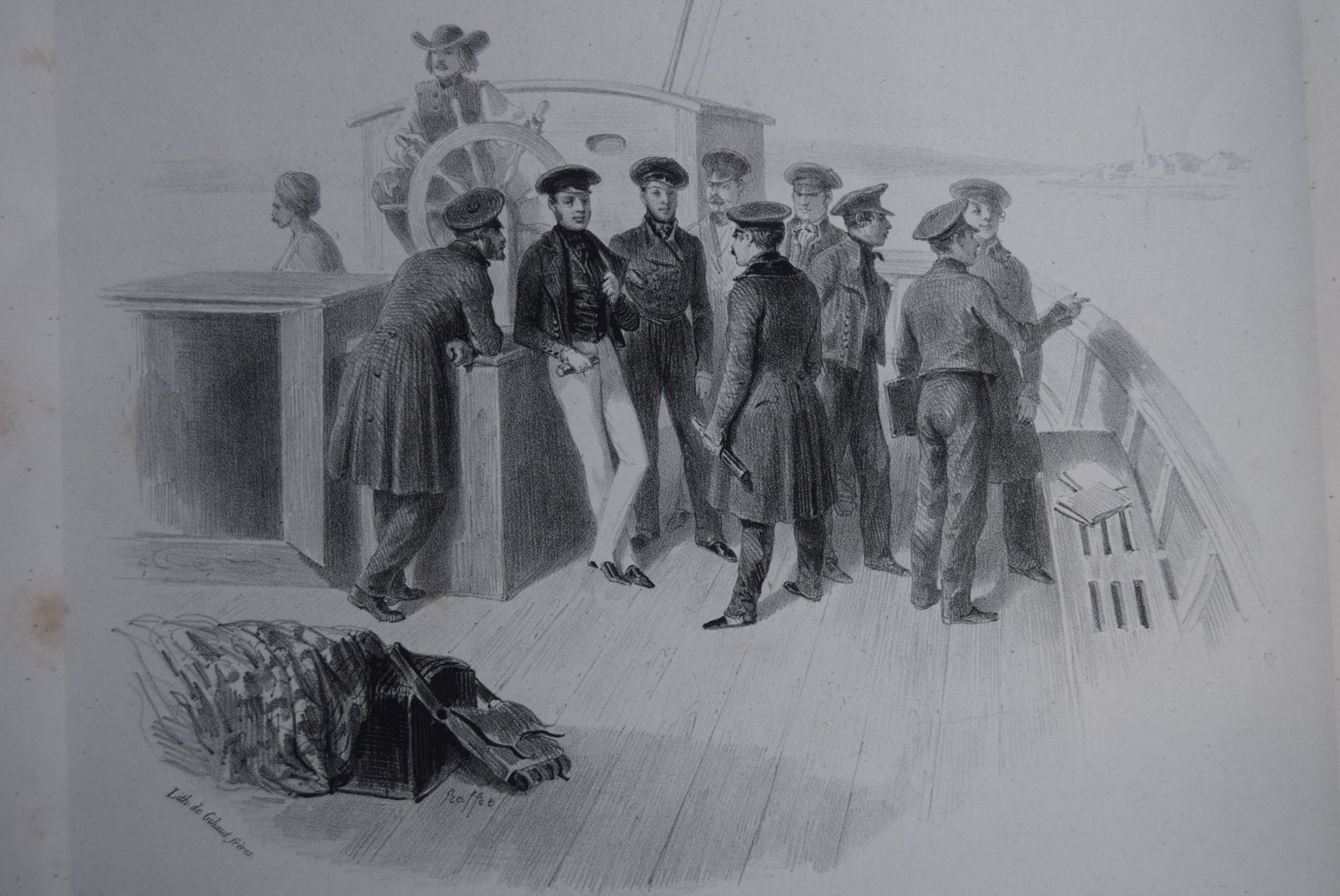Титульный лист к альбому Voyage dans la Russie Meridionale and la Crimee, par la Hongrie, la Valachie and la Moldavie, execute en 1837.