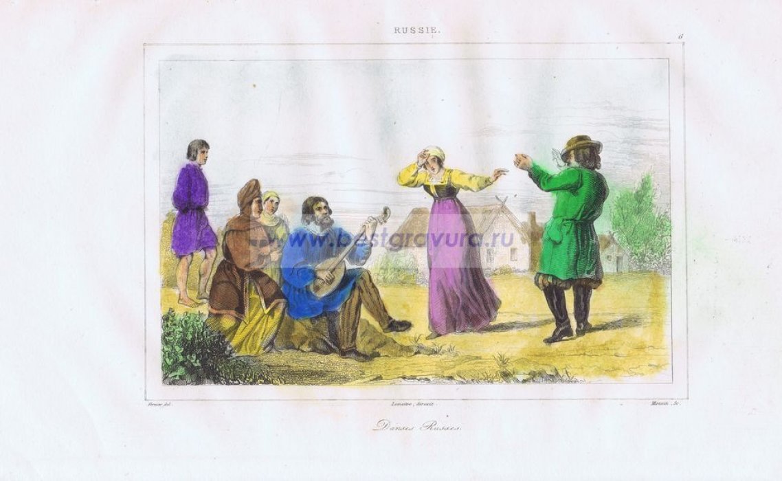 Вернье (Vernier):  Моннен, Марк (Monnin, Marc). Русские танцы.