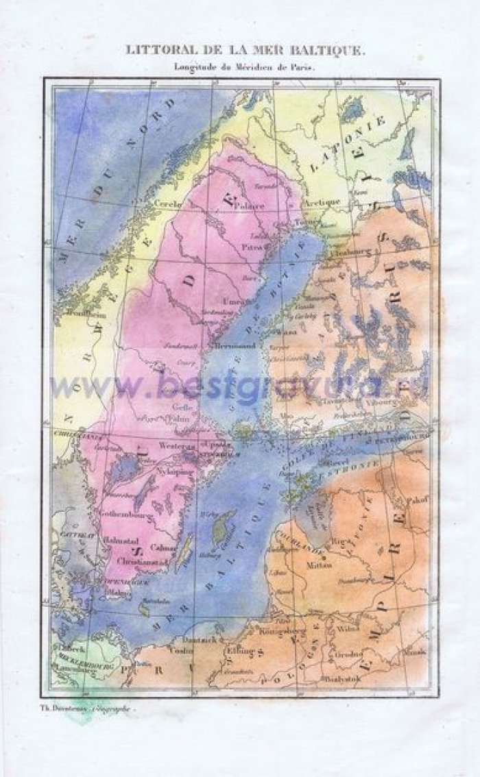 Дювотене, Тюно (Duvotenay, Thunot). Побережье Балтийского моря.
