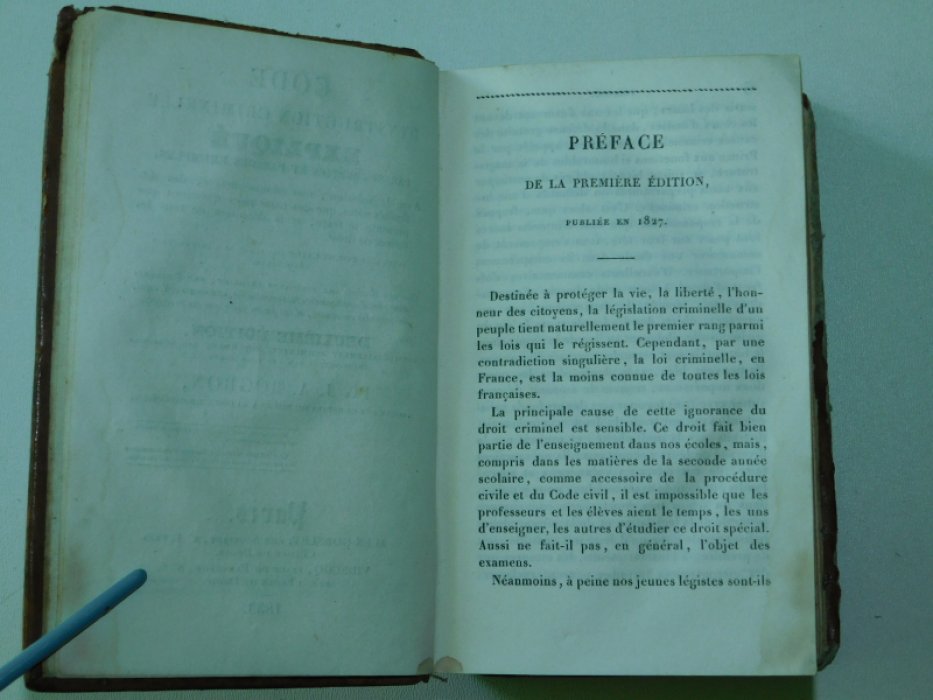Rogron J.A. Code d` Instruction criminelle…..[ Уголовно-процессуальный кодекс c примерами ]