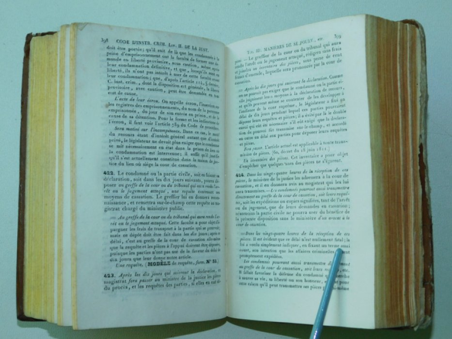 Rogron J.A. Code d` Instruction criminelle…..[ Уголовно-процессуальный кодекс c примерами ]