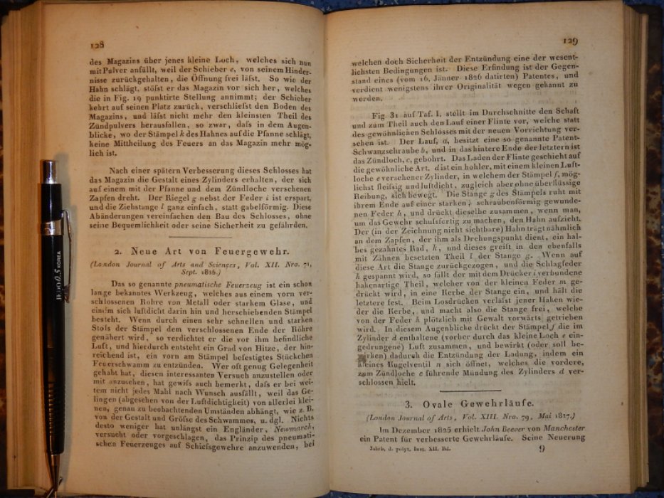 Jahrbucher des kaiserlichen koniglichen polytechnischen Instituts in Wien. Ежегодник королевского политехнического института в Вене. Том 12.