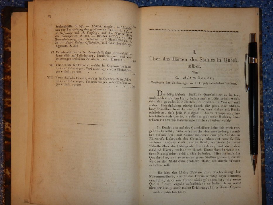 Jahrbucher des kaiserlichen koniglichen polytechnischen Instituts in Wien. Ежегодник королевского политехнического института в Вене. Том 12.