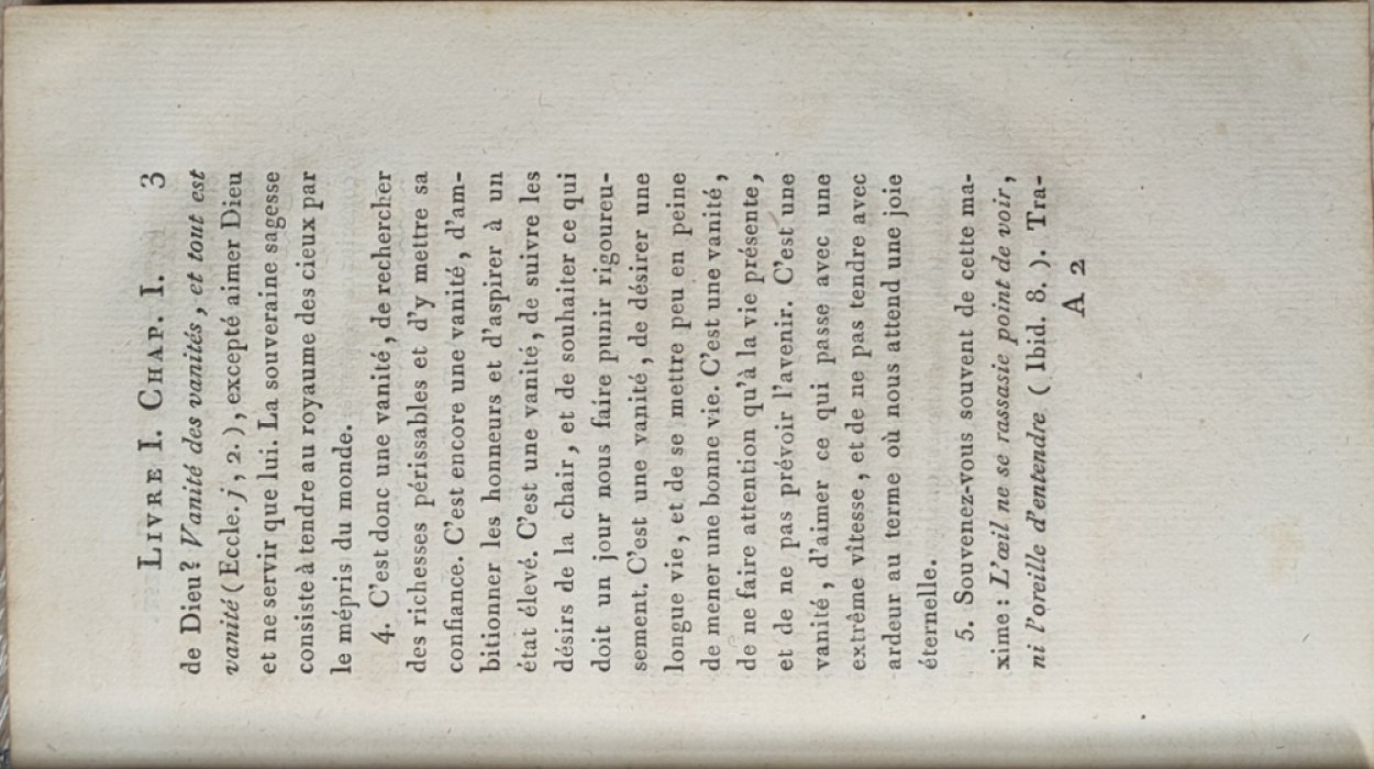 M. Beauzee Les quatre livres Imitation de Jesus Christ. [Четыре книги о подражании Иисусу Христу]
