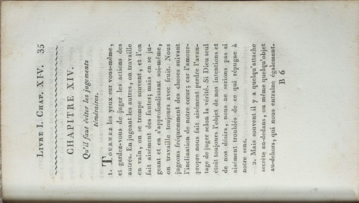 M. Beauzee Les quatre livres Imitation de Jesus Christ. [Четыре книги о подражании Иисусу Христу]