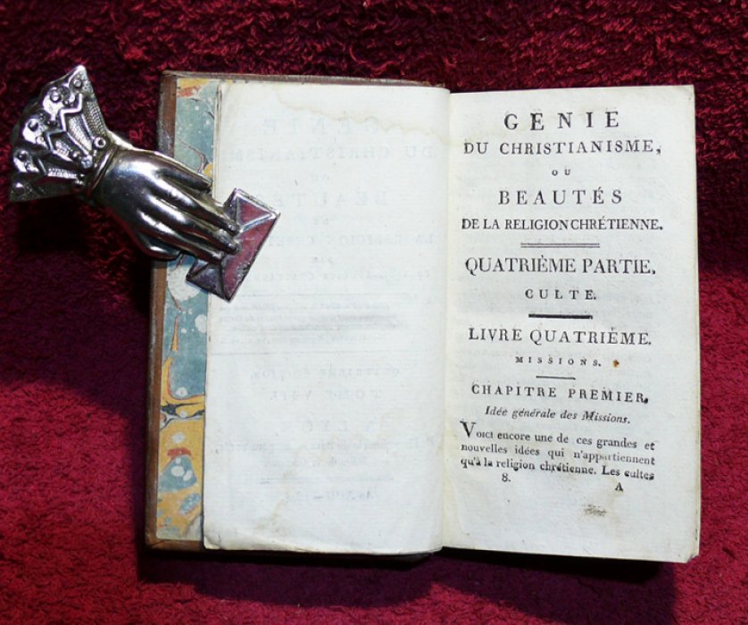 Francios-Auguste Chateaubriand. Genie du Christianisme, ou beautes de la religion Chretienne. (Гений Христианства.