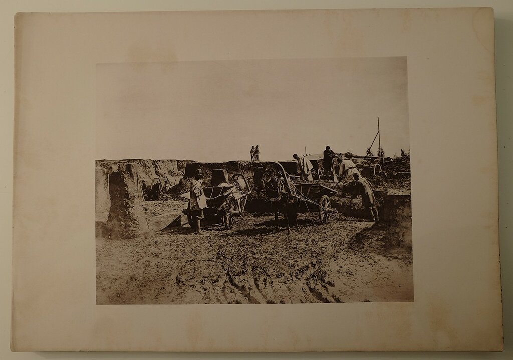 Фототипический альбом видов работ и сооружений Средне-Сибирской железной дороги (1890-е), большой формат 43×30 см