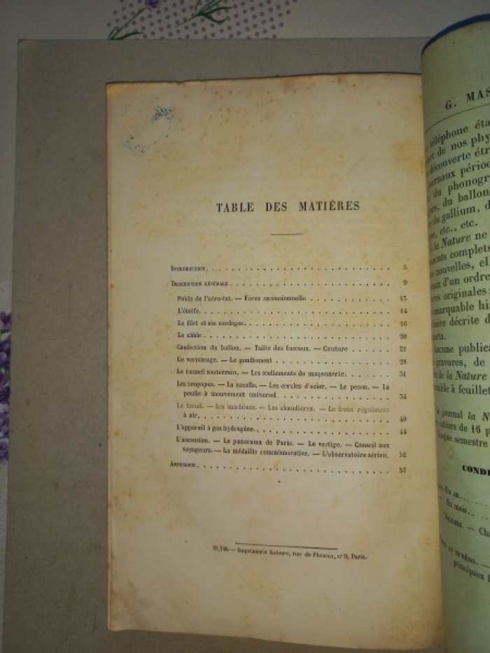 Гастон Тиссандье. Большой привязной воздушный шар Анри Жиффара. Сад Тюильри — Париж, 1878 (с иллюстрациями Альбера Тиссандье)