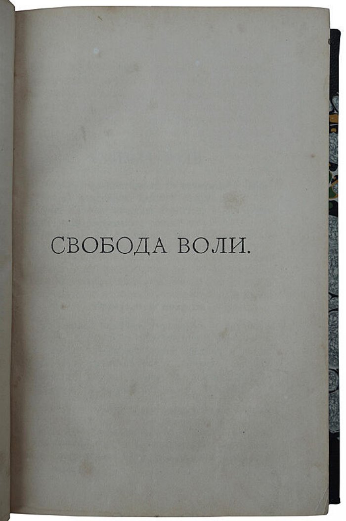 А. Шопенгауэр. «Свобода воли и основы морали: две основные проблемы этики» (антикварное издание, 1887)