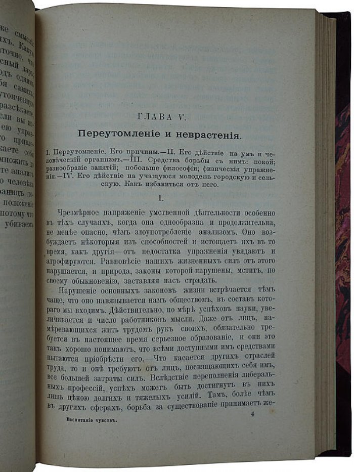 Том Ф. «Воспитание чувств». Антикварное издание 1900 года (Санкт-Петербург)