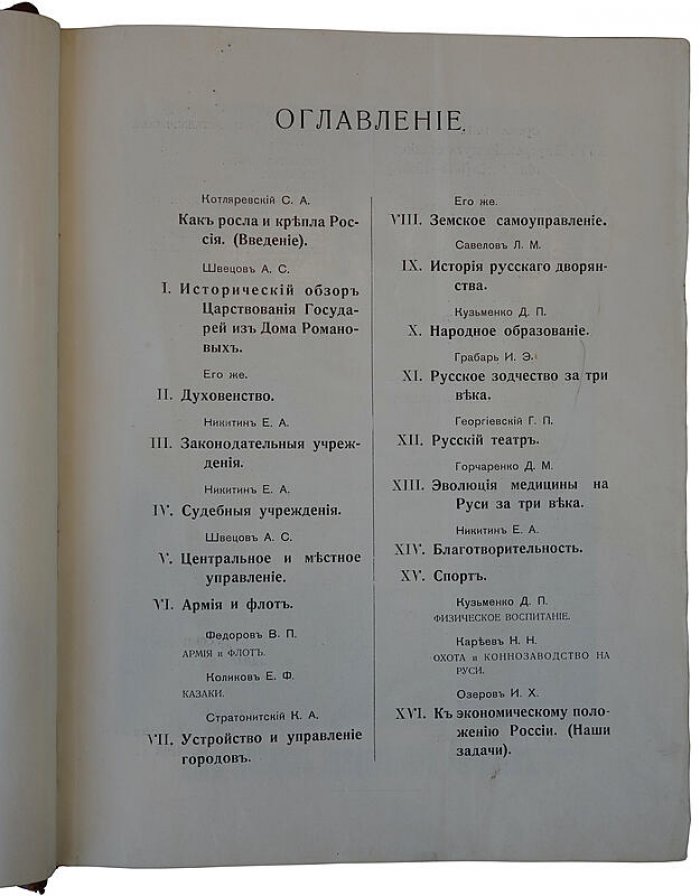 Россия в прошлом и настоящем (1613–1913): память трехсотлетия царствования Дома Романовых — антикварное издание 1915 года