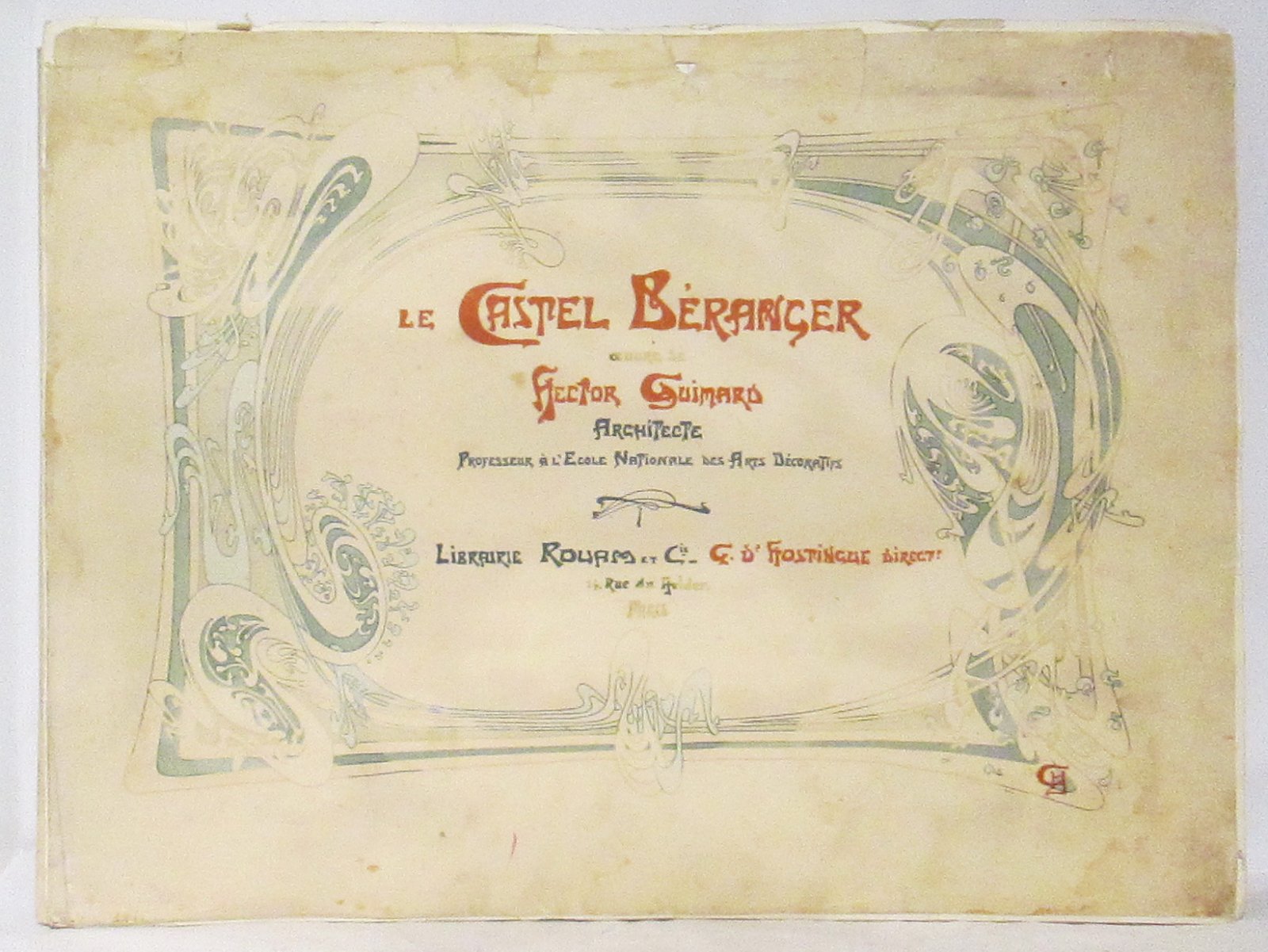 Guimard H. Le Castle Berangier — папка: 62 листа из 65