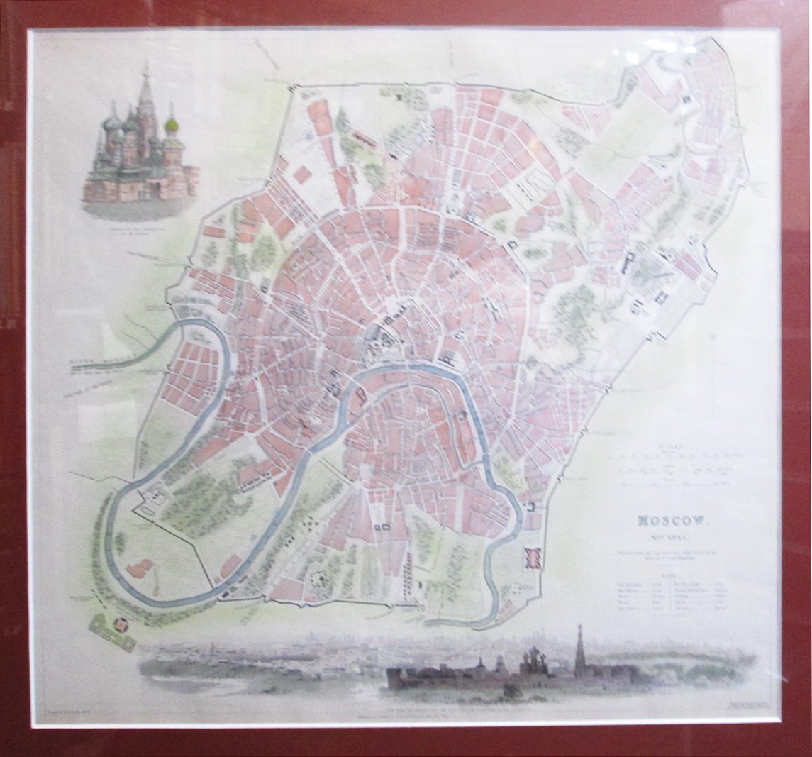 План Москвы (издание 1836 г.)