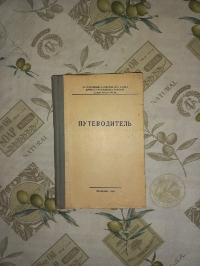 Всесоюзный Центральный Совет Профессиональных Союзов. Центральный архив. Путеводитель. Выпуск 1
