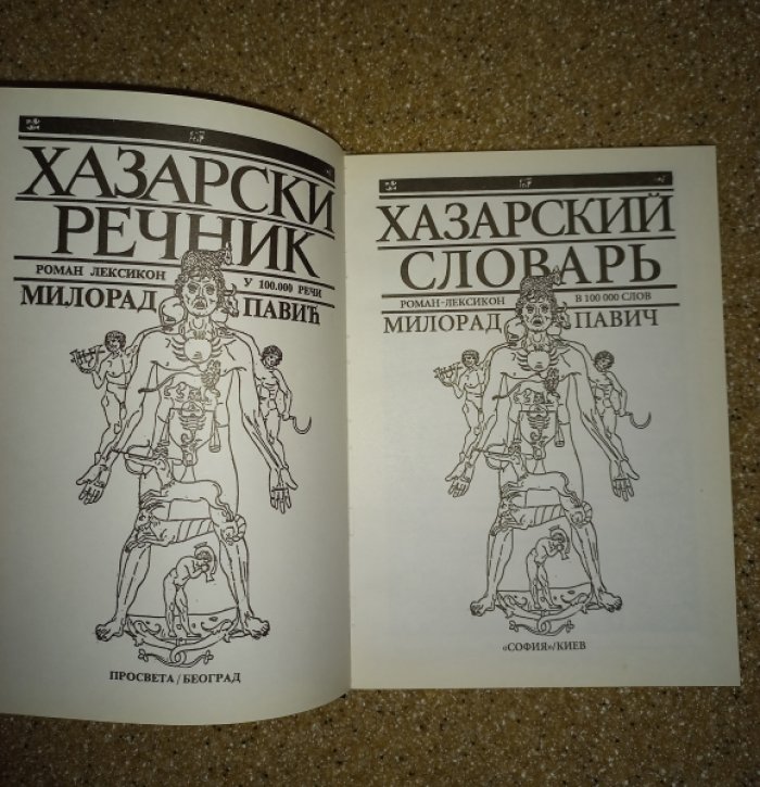 Павич Милорад. Хазарский словарь. Роман-лексикон в 100 000 слов. Женская версия