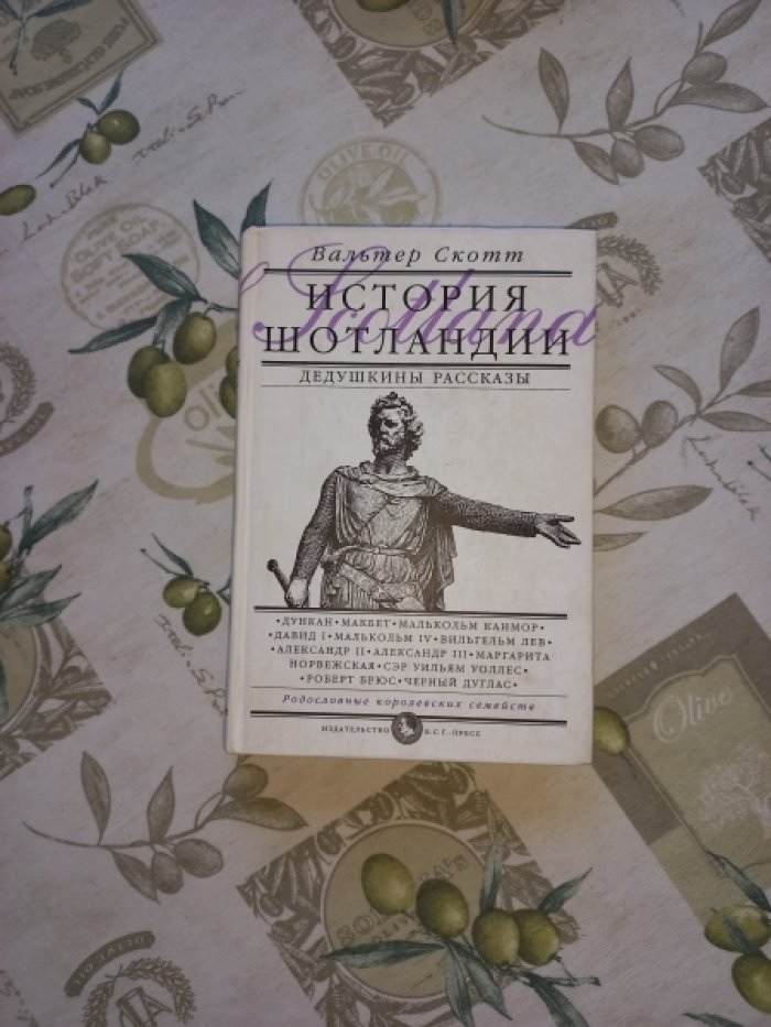 Скотт Вальтер. История Шотландии с древнейших времен до Флодденского сражения 1513 года. Дедушкины рассказы