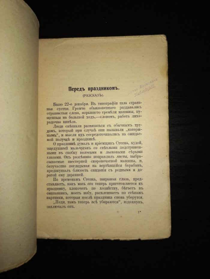 Данилин И. Перед праздником и другие рассказы из жизни детей.