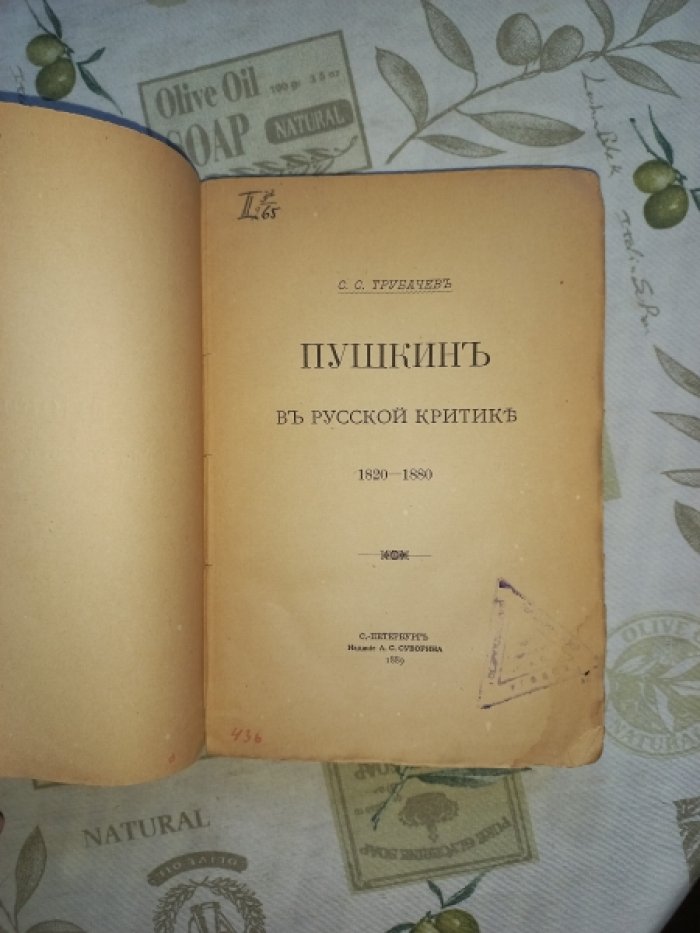 Трубачев С.С. Пушкин в русской критике 1820 - 1880.