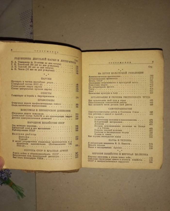 Календарь коммуниста на 1930 год.