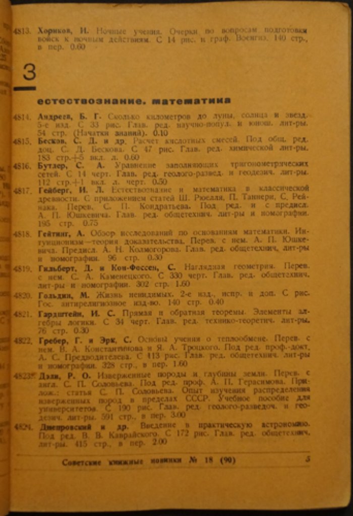 Советские книжные новинки. Комплект четырех выпусков: 17(89), 18(90), 19(91), 20(92)