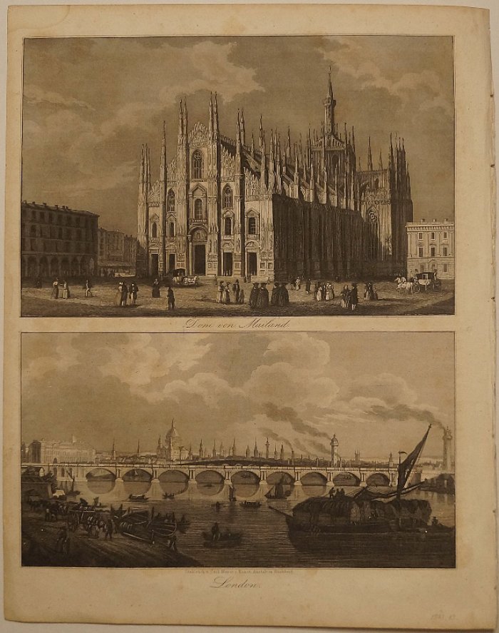 Миланский собор. — Лондон. / Dom von Mailand. — London.